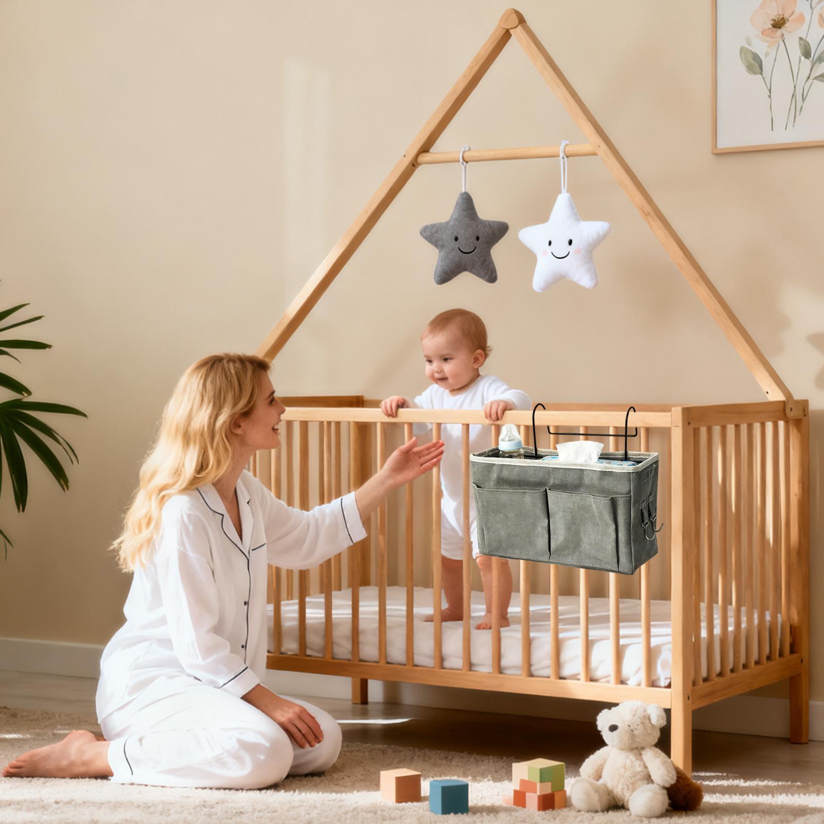 Bedside Storage Organizer Adju - Baby Nursery Cushion 评论和价格