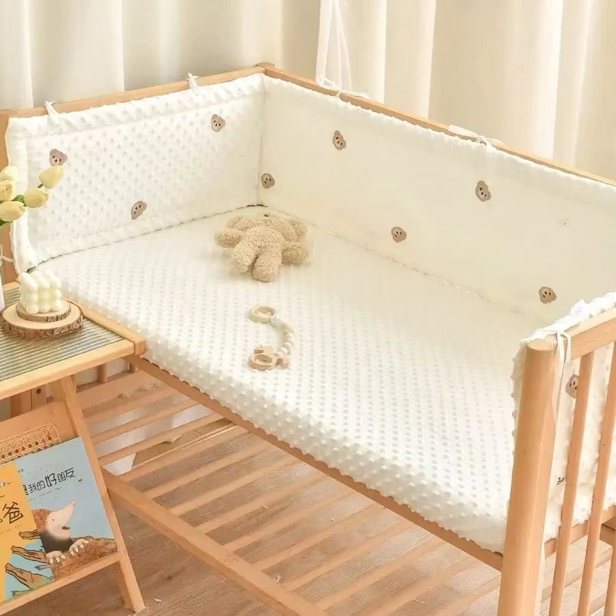 Solid Color Baby Crib Fence Co - Bed Rail Toddler 评论和价格