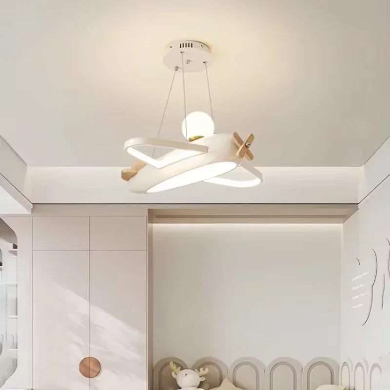 Airplane Ceiling Lamp Cartoon  - Baby Nursery Ceiling Light 评论和价格