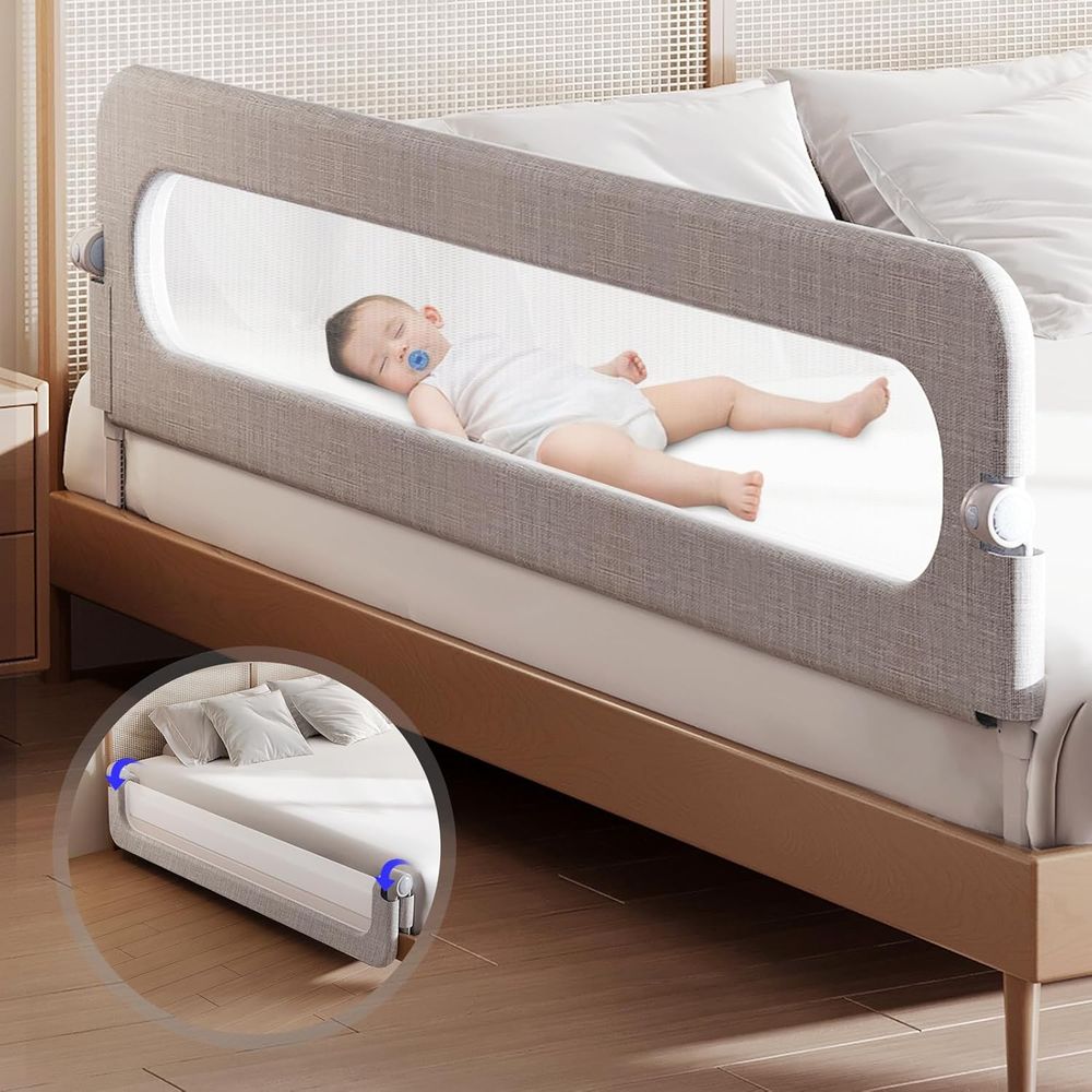 Baby Bed Rails Guard - Toddler - Bed Rail Toddler 评论和价格
