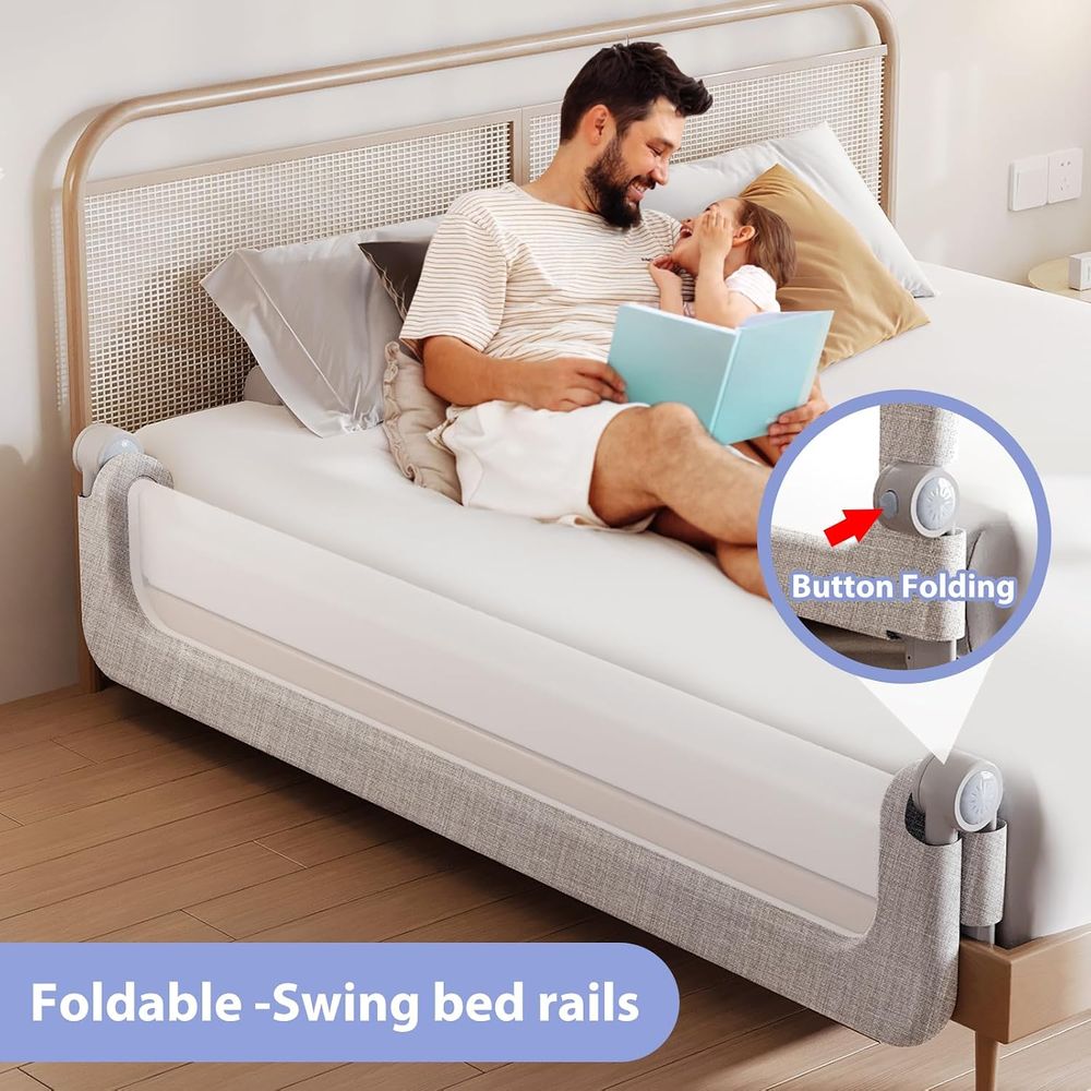 Baby Bed Rails Guard - Toddler - Bed Rail Toddler 评论和价格
