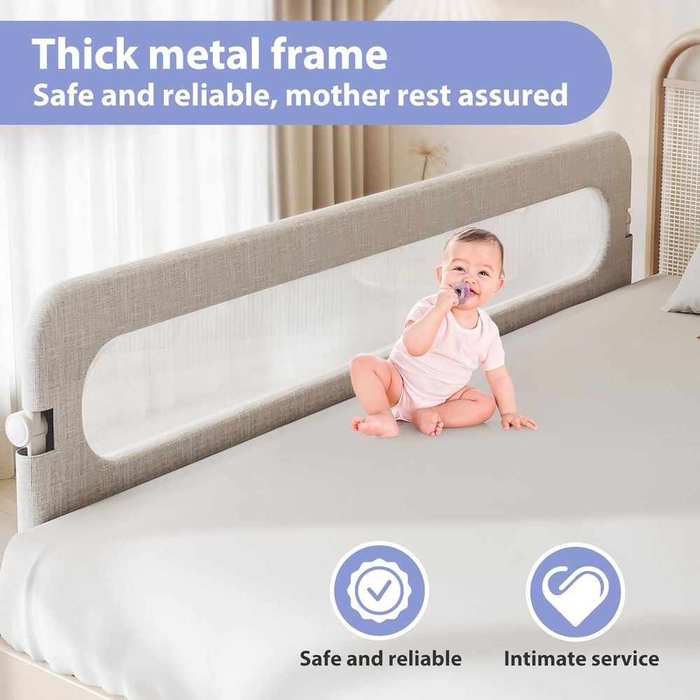 Baby Bed Rails Guard - Toddler - Bed Rail Toddler 评论和价格