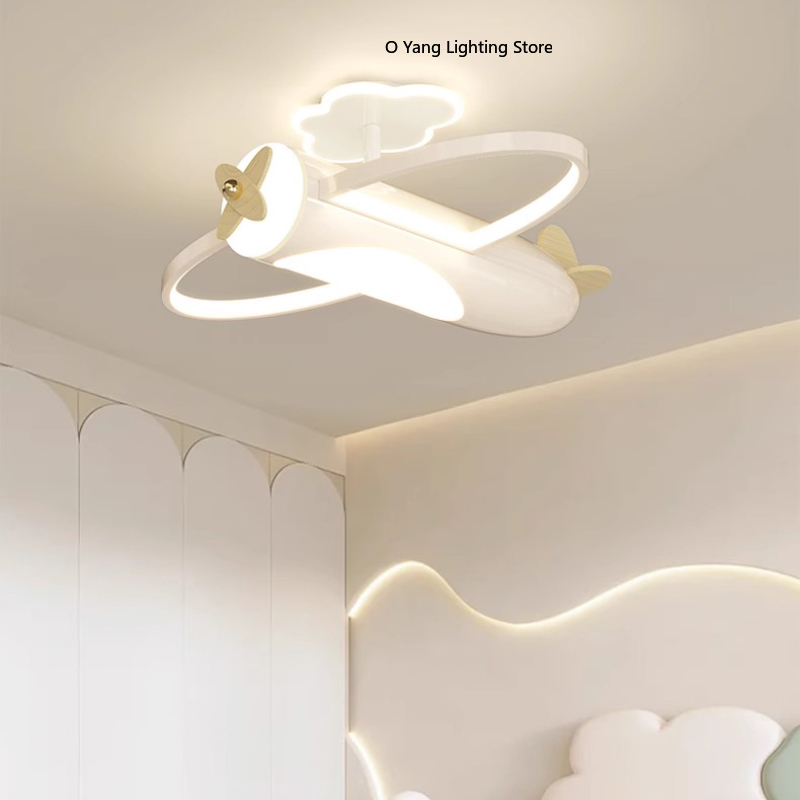 Cream Style Airplane Ceiling L - Baby Nursery Ceiling Light 评论和价格