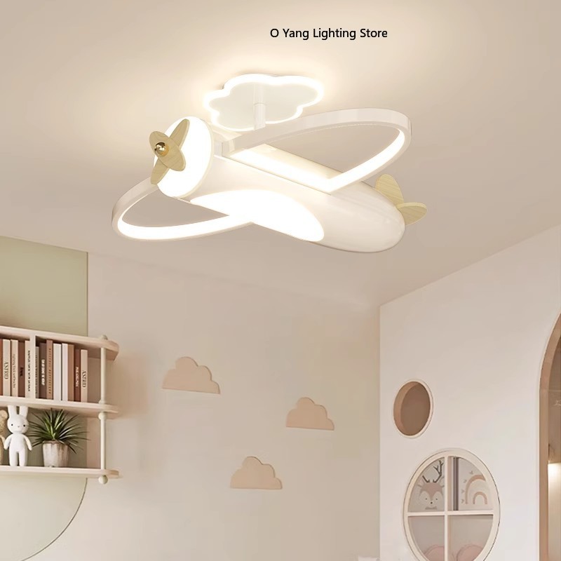 Cream Style Airplane Ceiling L - Baby Nursery Ceiling Light 评论和价格
