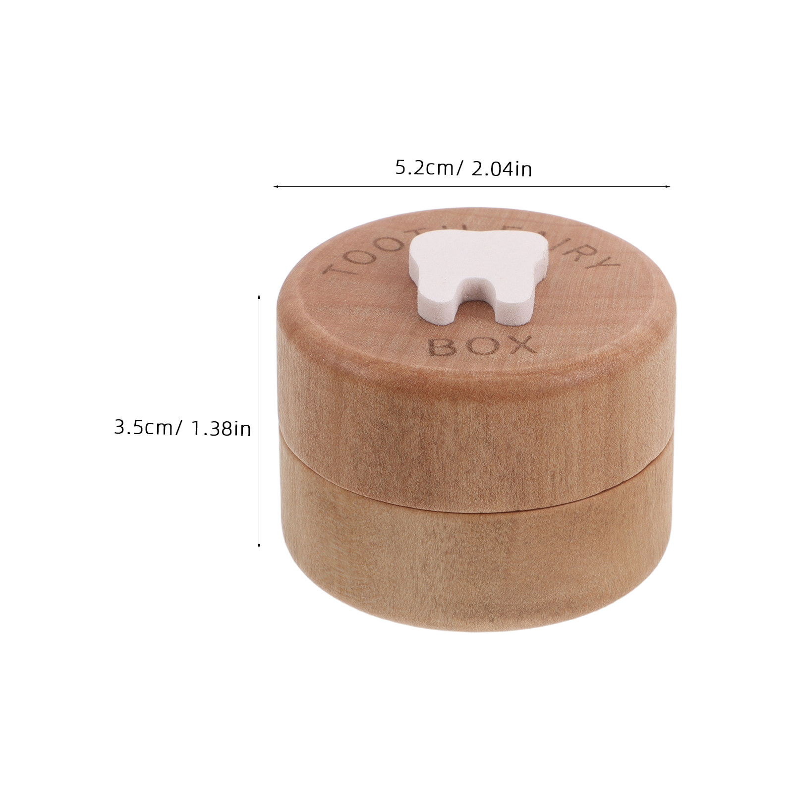 Kids Tooth Fairy Box Wooden To - Baby Keepsake Box 评论和价格