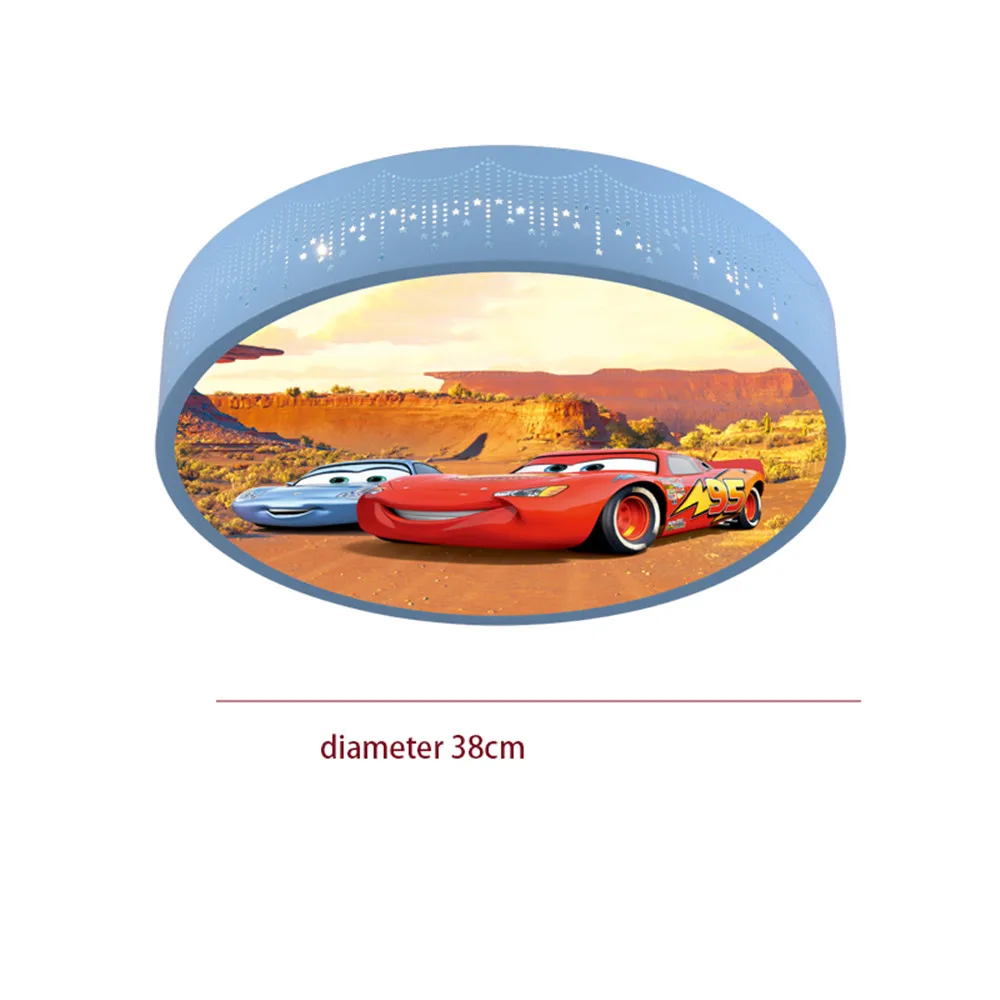 2025 Cartoon Car Round Led Cei - Baby Nursery Ceiling Light 评论和价格