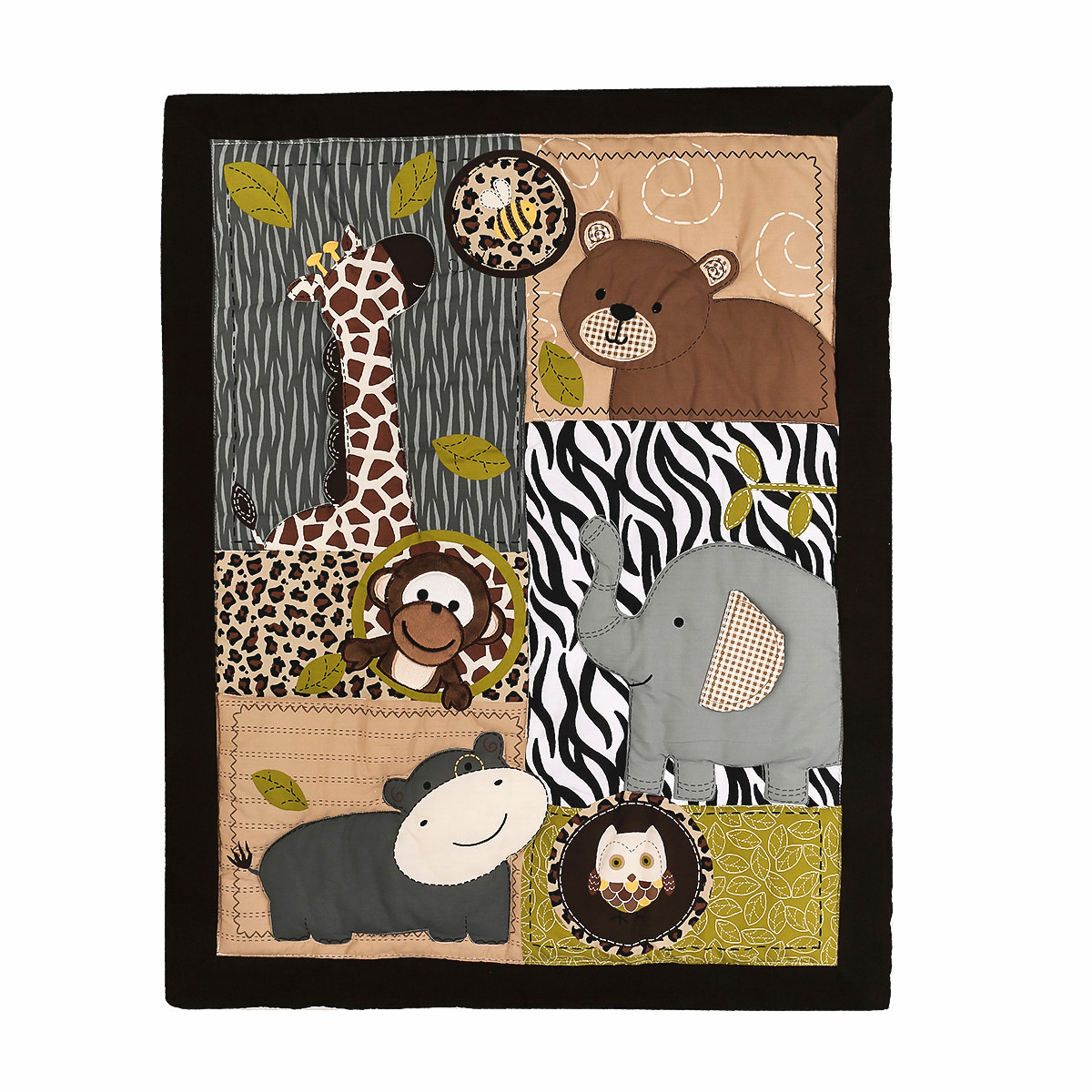 3Pcs Embroidered Newborn Baby  - Baby Nursery Bedding Sets 评论和价格